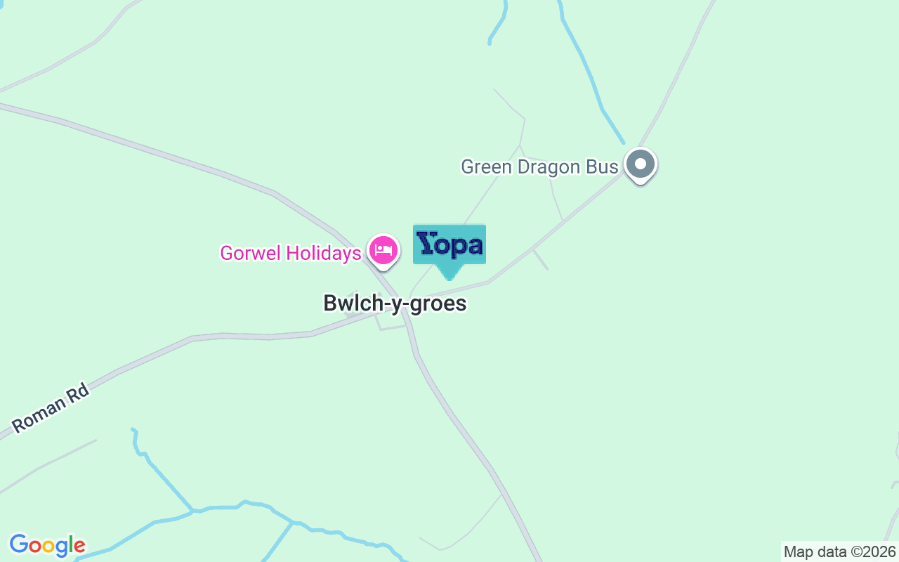 Map showing the location of SA35 0DP