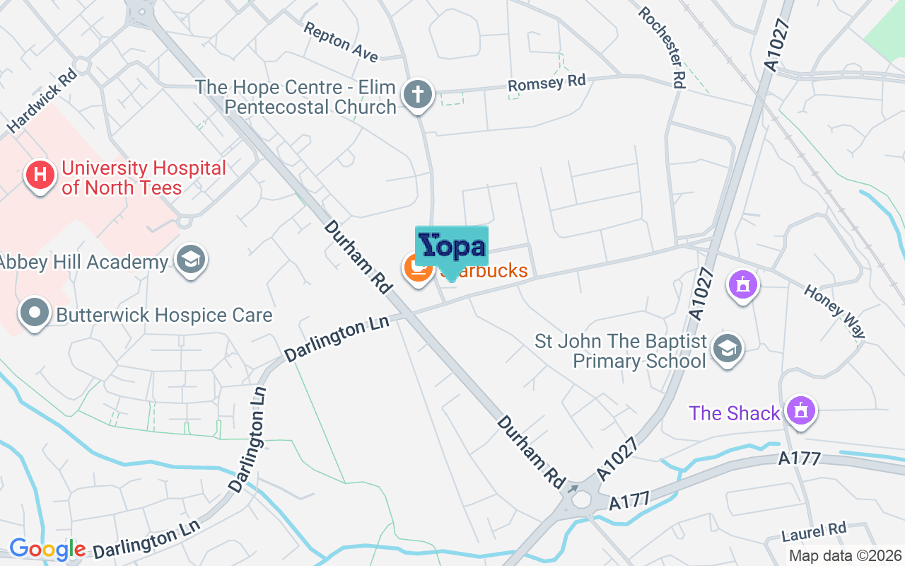 Map showing the location of TS19 0LU