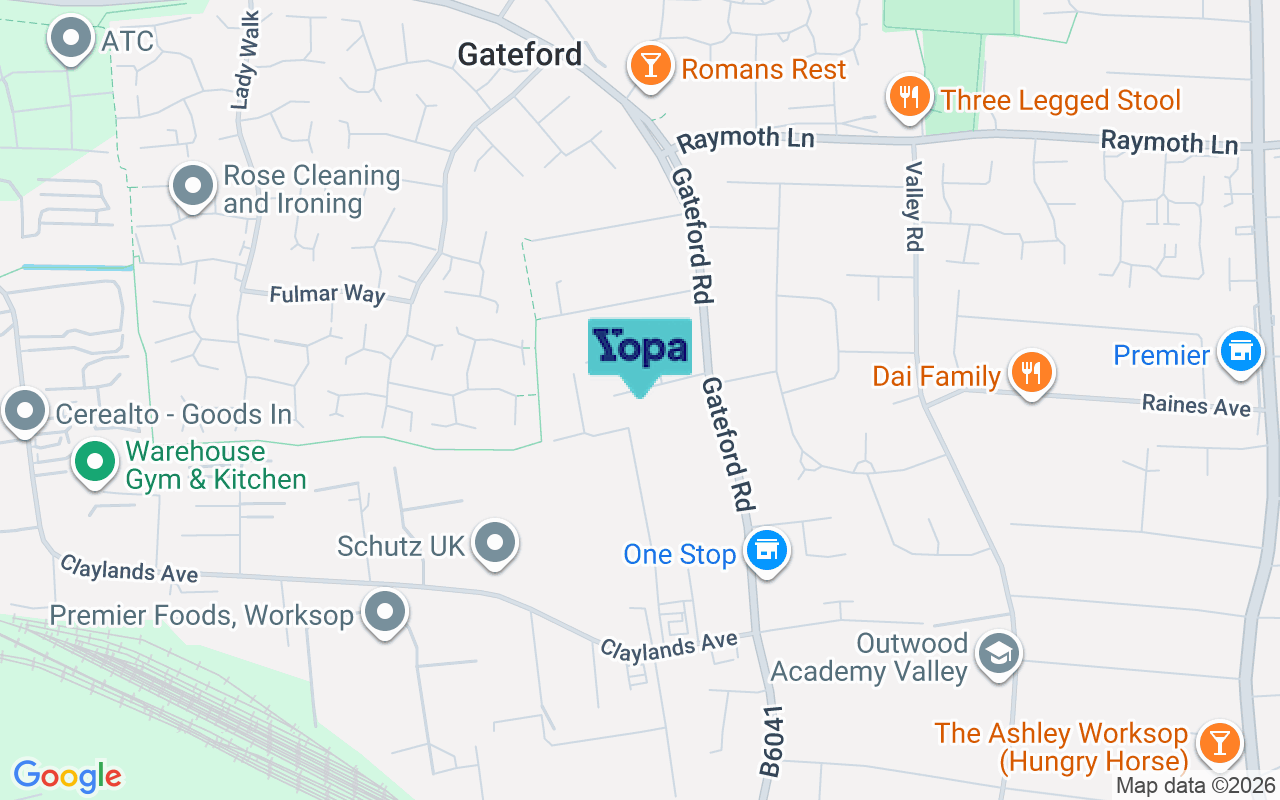 Map showing the location of S81 7BL