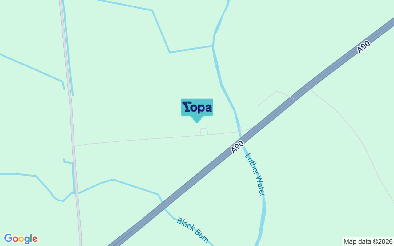 Map showing the location of AB30 1QT