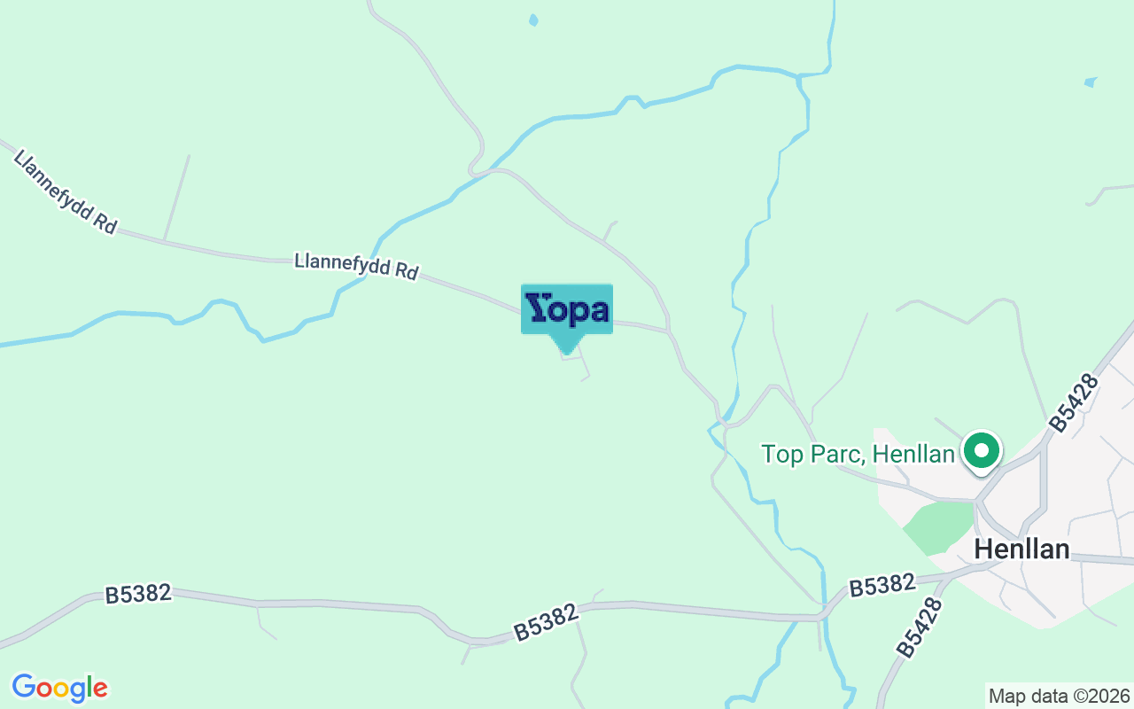 Map showing the location of LL16 5DF
