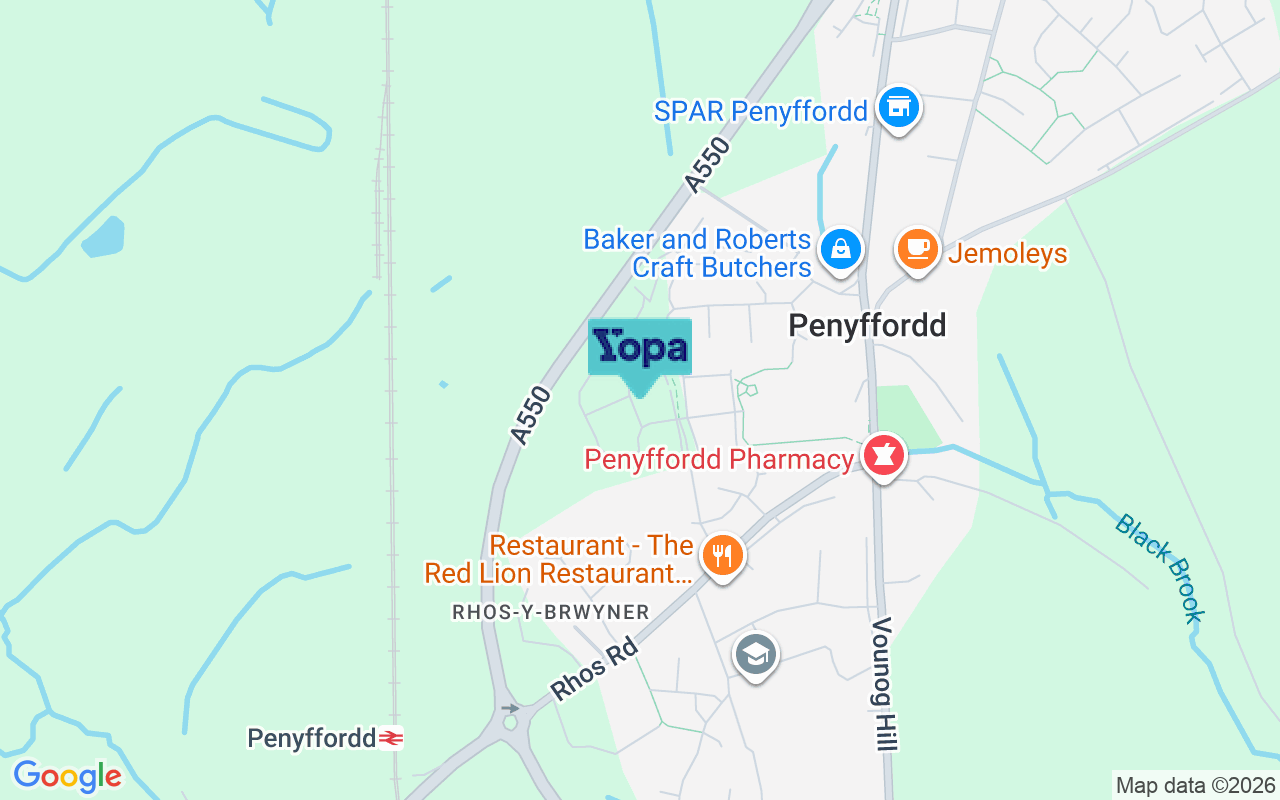 Map showing the location of CH4 0DD