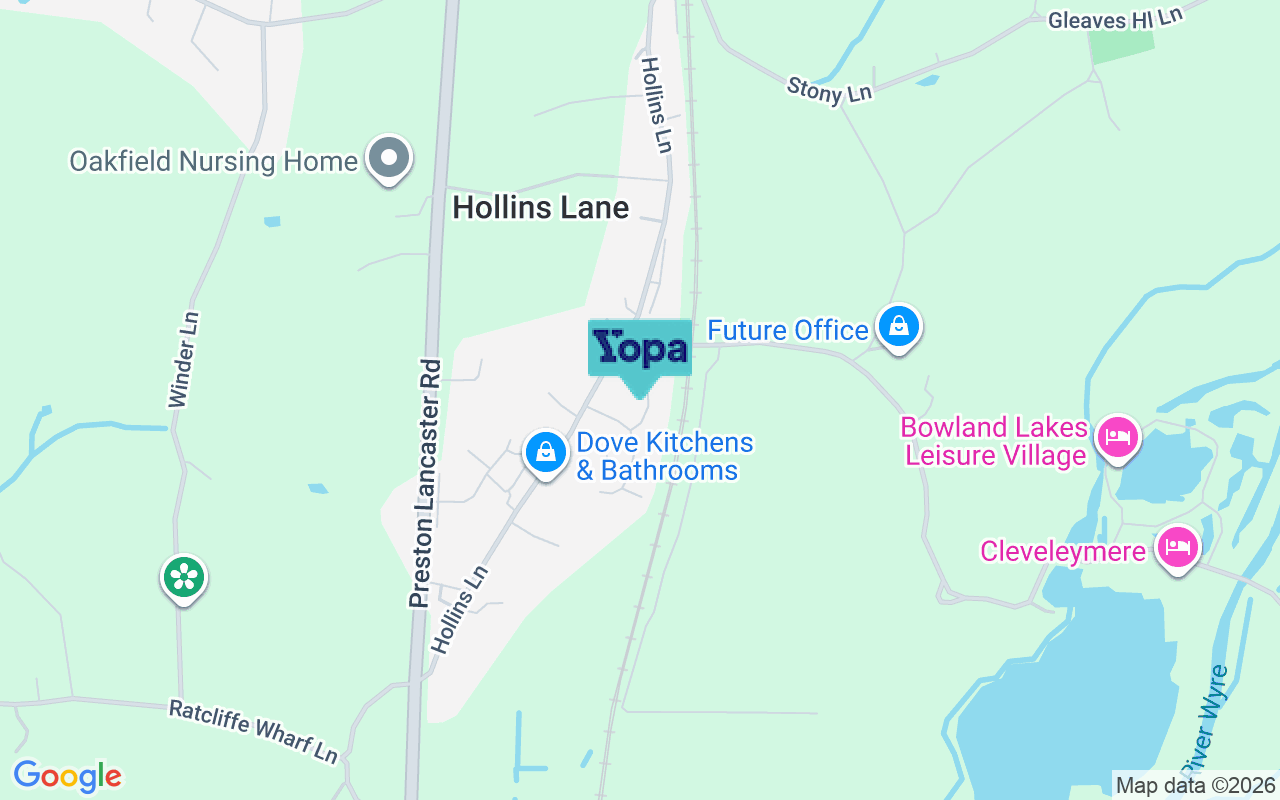 Map showing the location of PR3 0FR