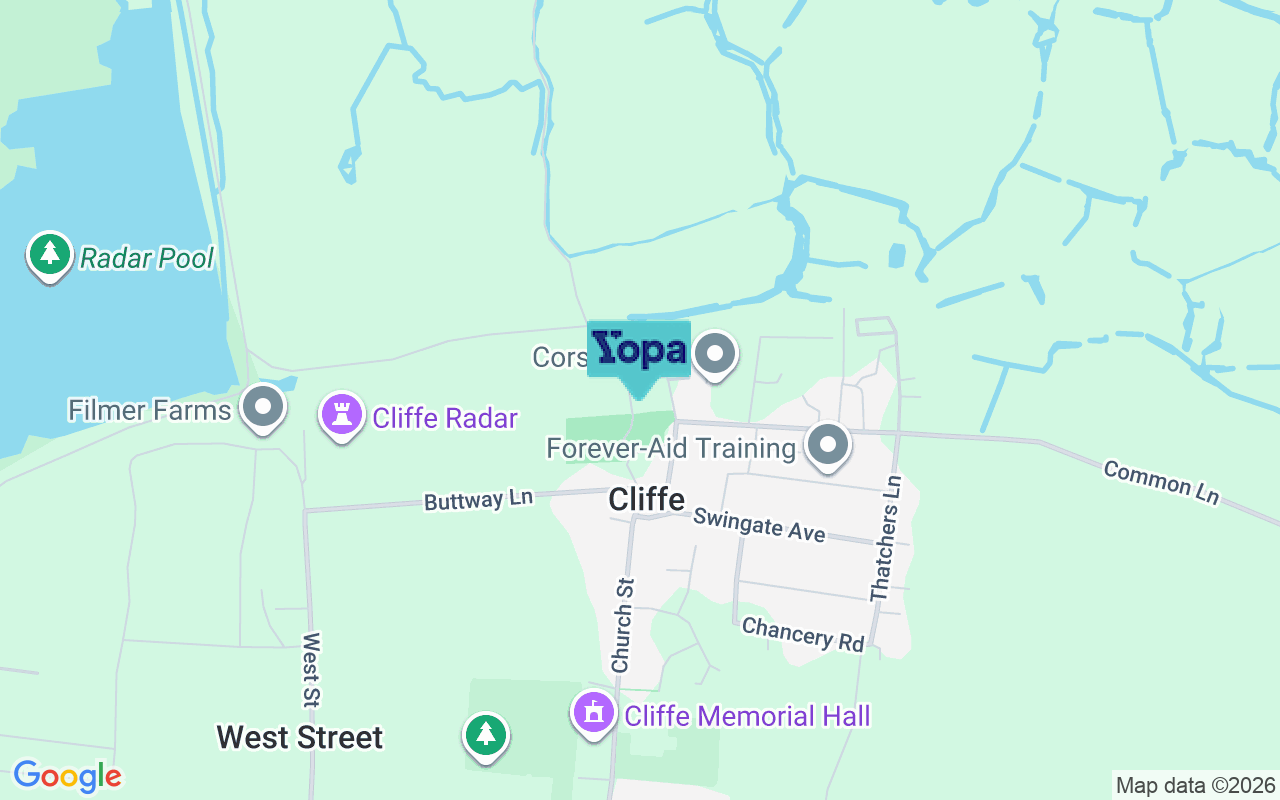 Map showing the location of ME3 7QS