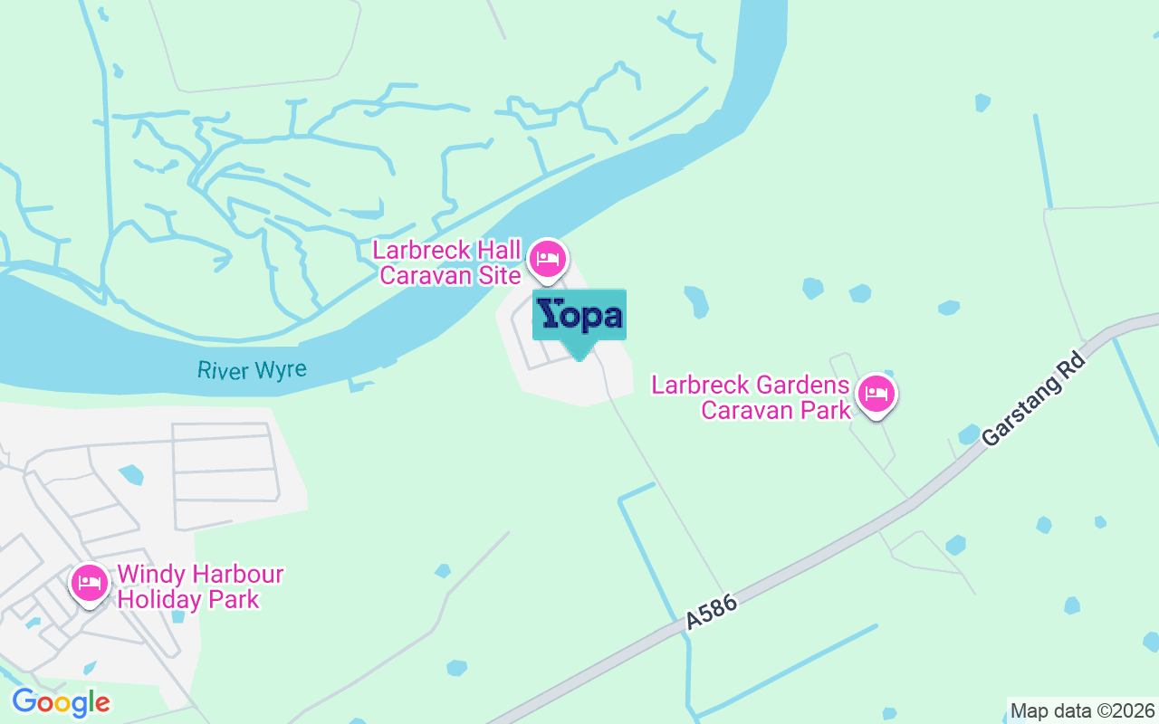 Map showing the location of PR3 0XS