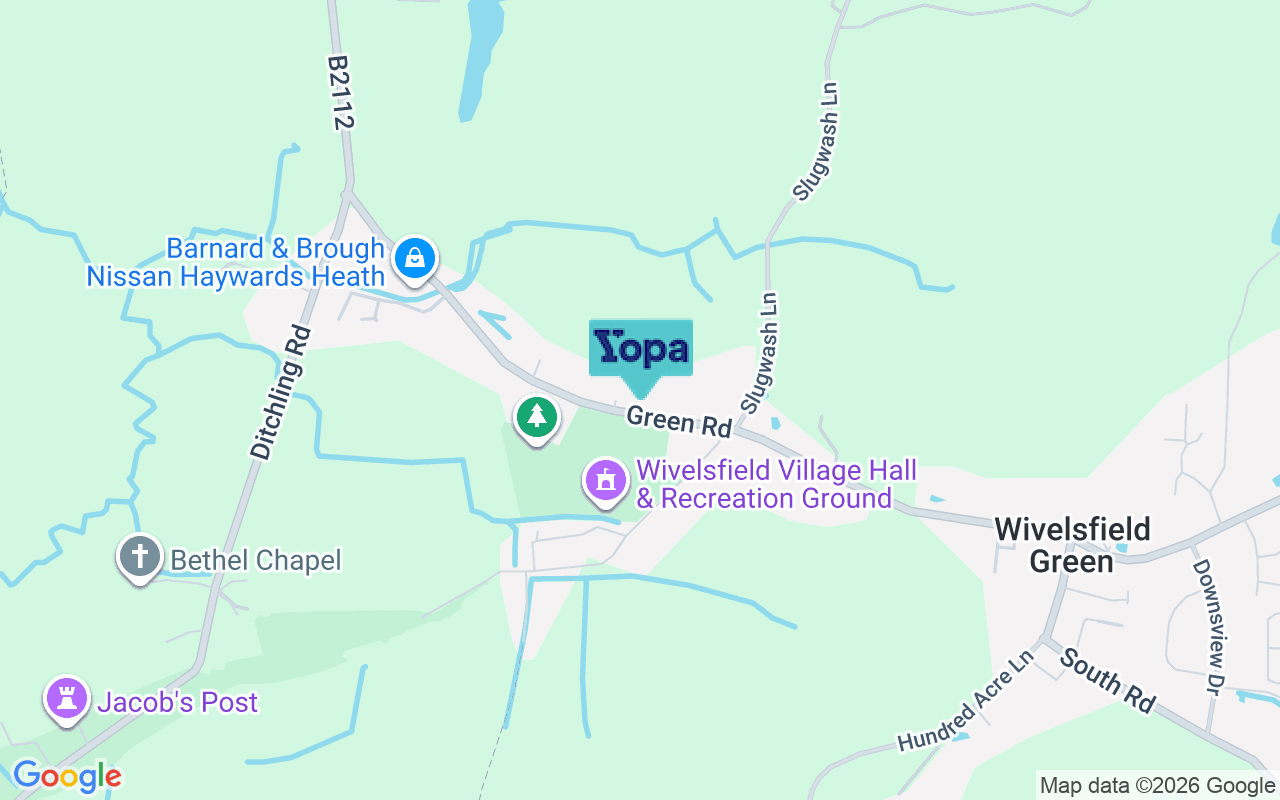 Map showing the location of RH17 7QD