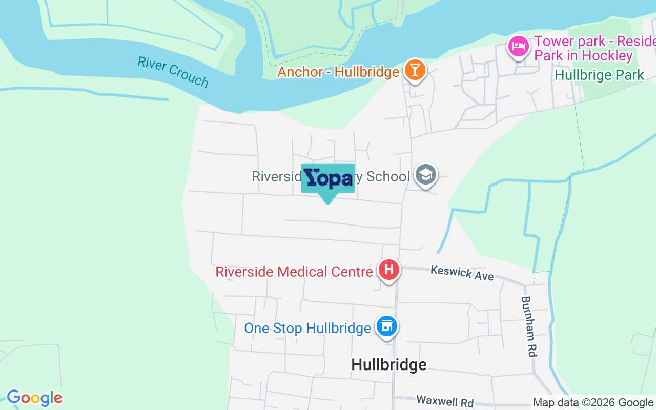 Map showing the location of SS5 6LZ