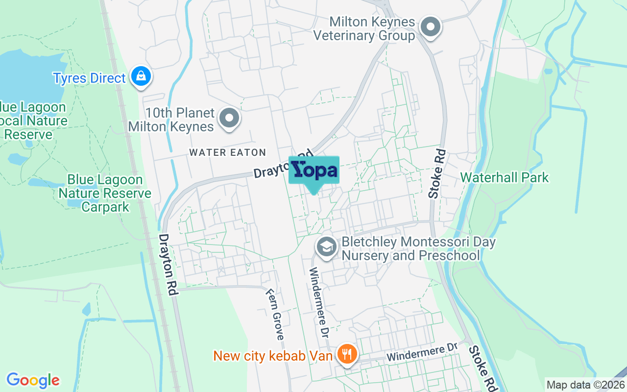 Map showing the location of MK2 3EP