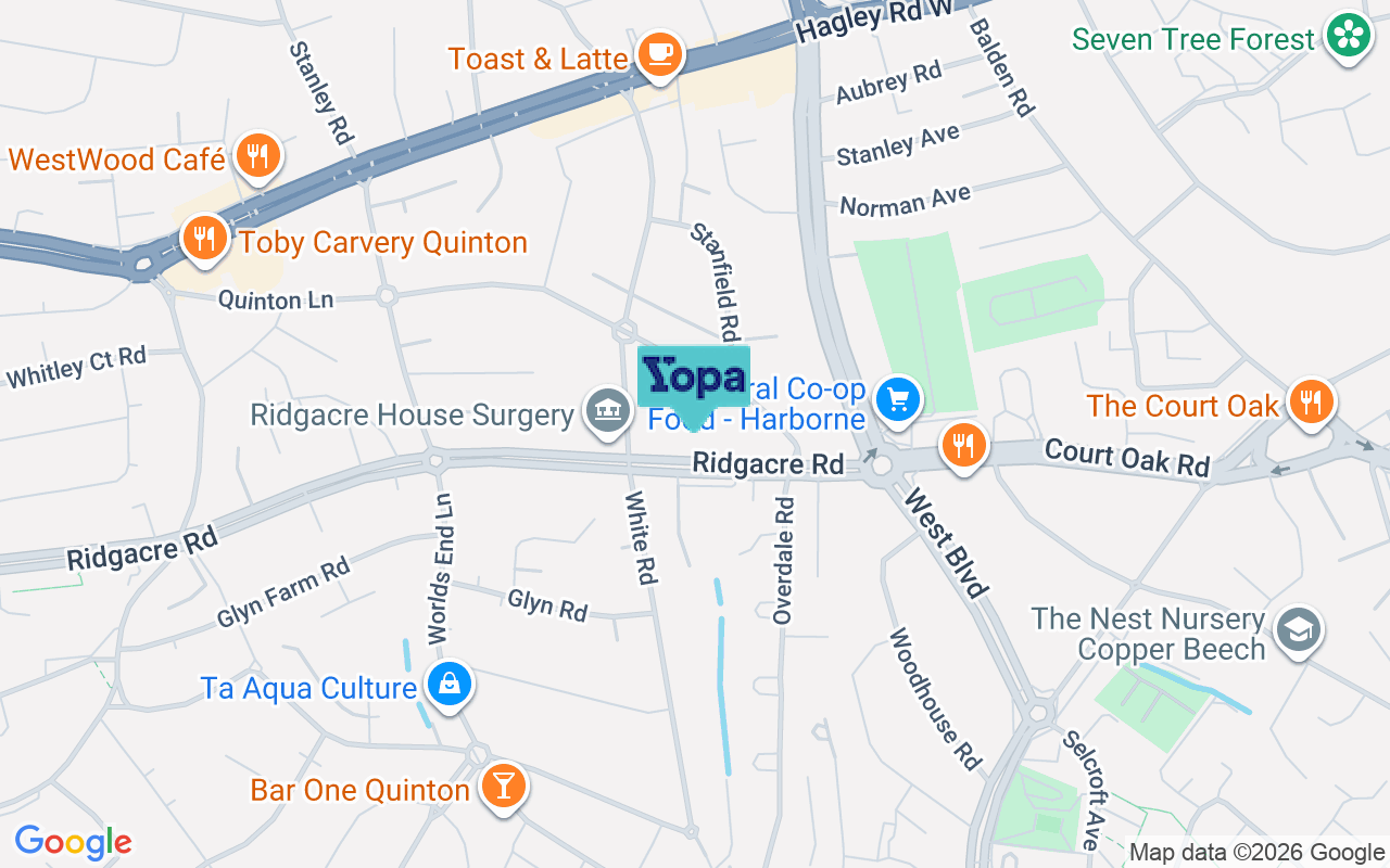 Map showing the location of B32 2TL