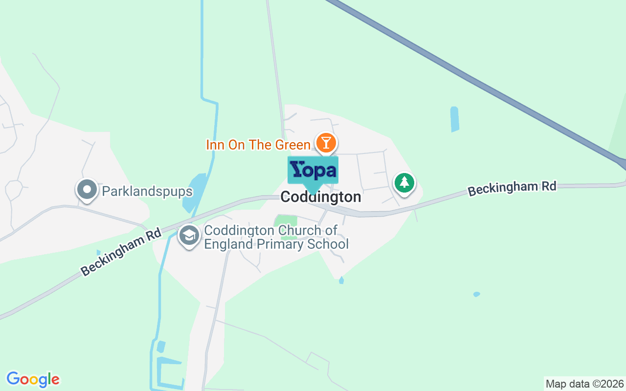 Map showing the location of NG24 2QP