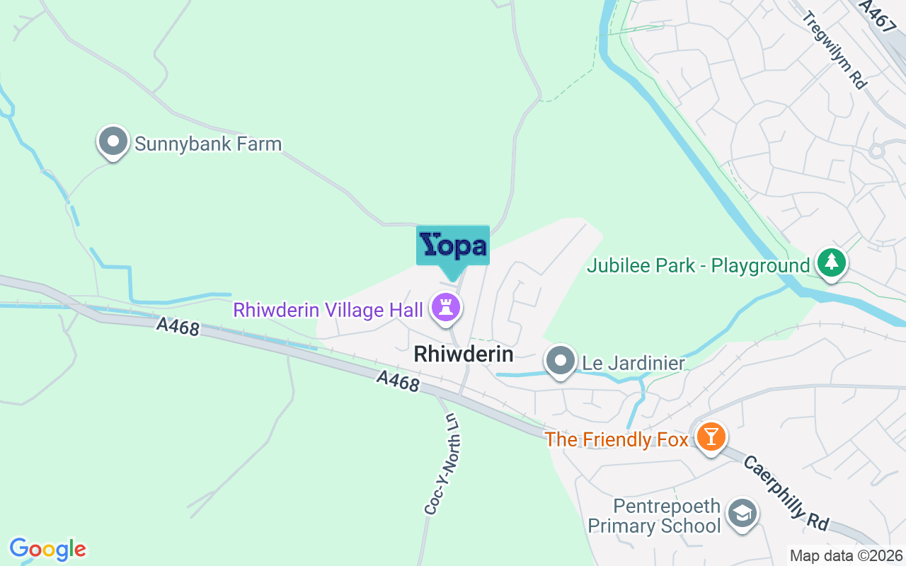 Map showing the location of NP10 8RL