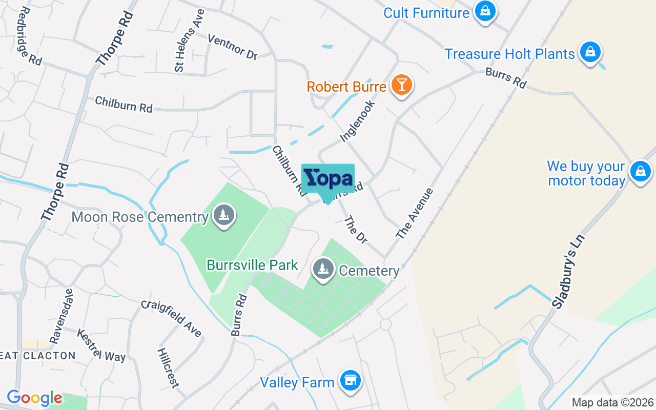 Map showing the location of CO15 4LG