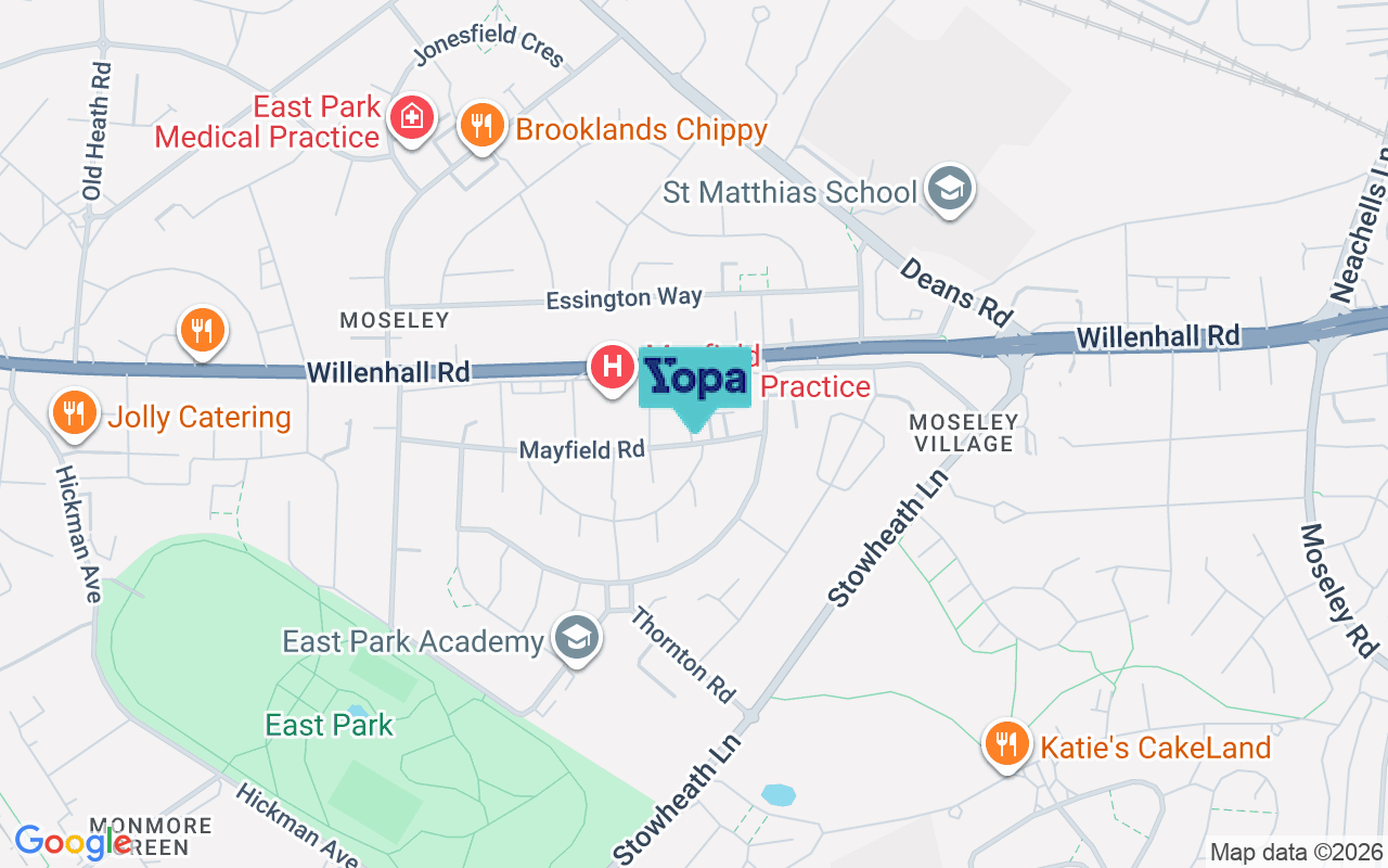 Map showing the location of WV1 2EZ