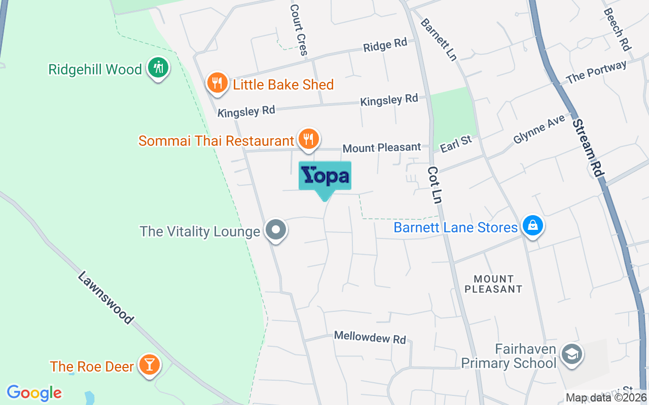 Map showing the location of DY6 9TA