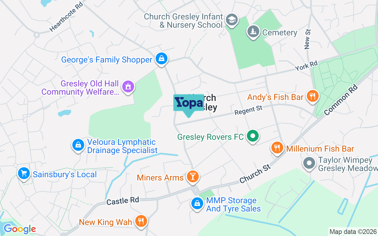 Map showing the location of DE11 9PQ