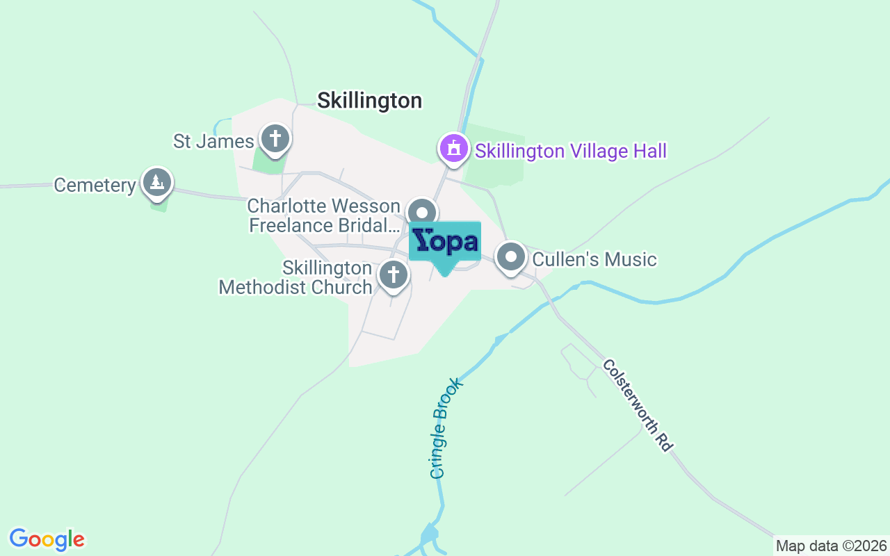 Map showing the location of NG33 5HE
