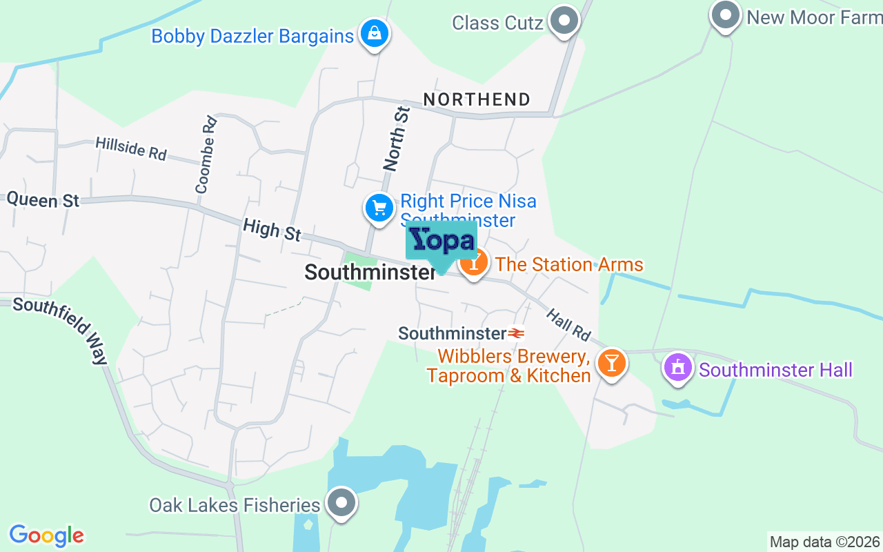 Map showing the location of CM0 7EW