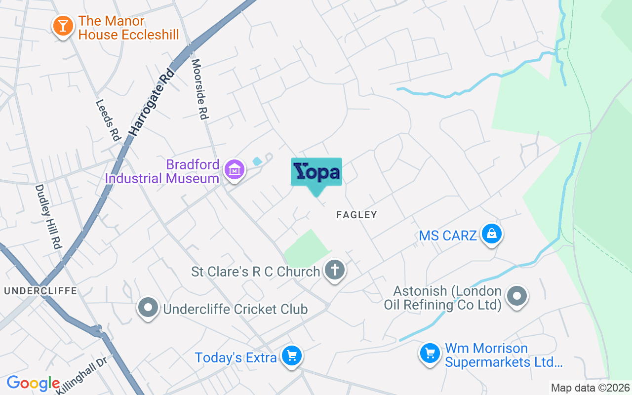 Map showing the location of BD2 3PS
