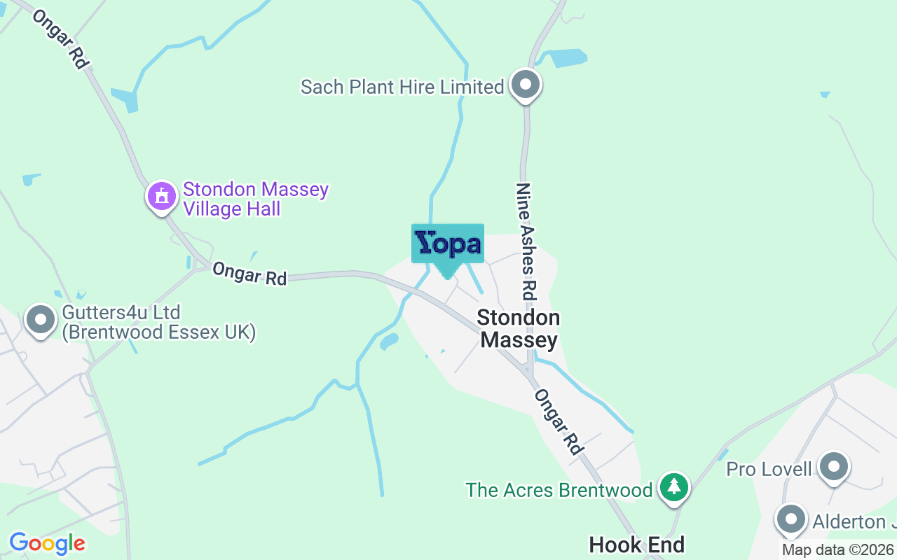 Map showing the location of CM15 0EH