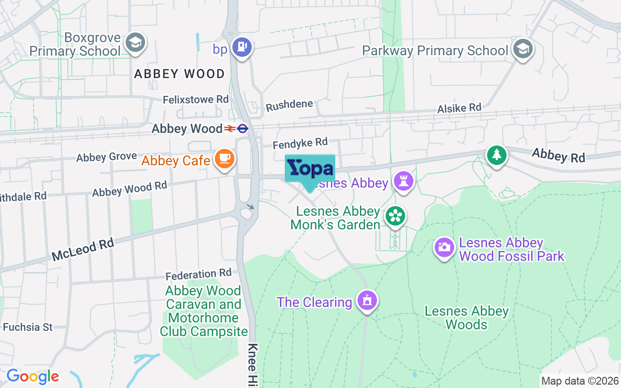 Map showing the location of SE2 0QH