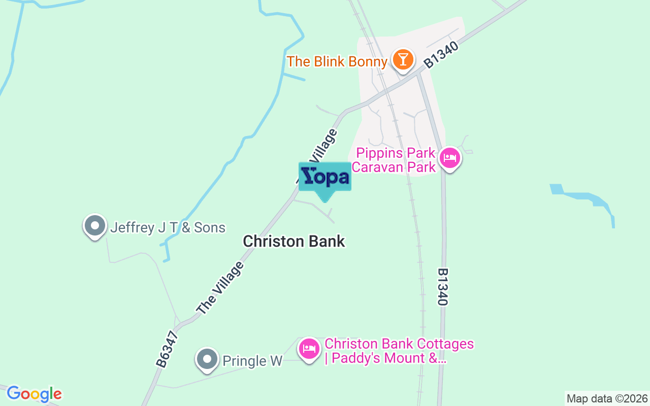 Map showing the location of NE66 3DQ