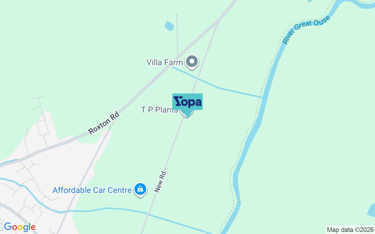Map showing the location of MK44 3LH