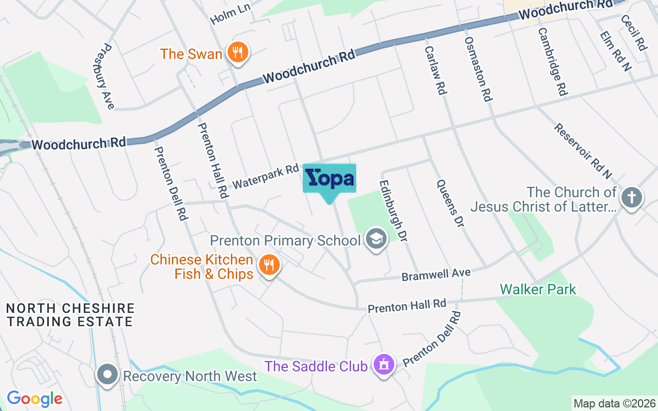 Map showing the location of CH43 0SS