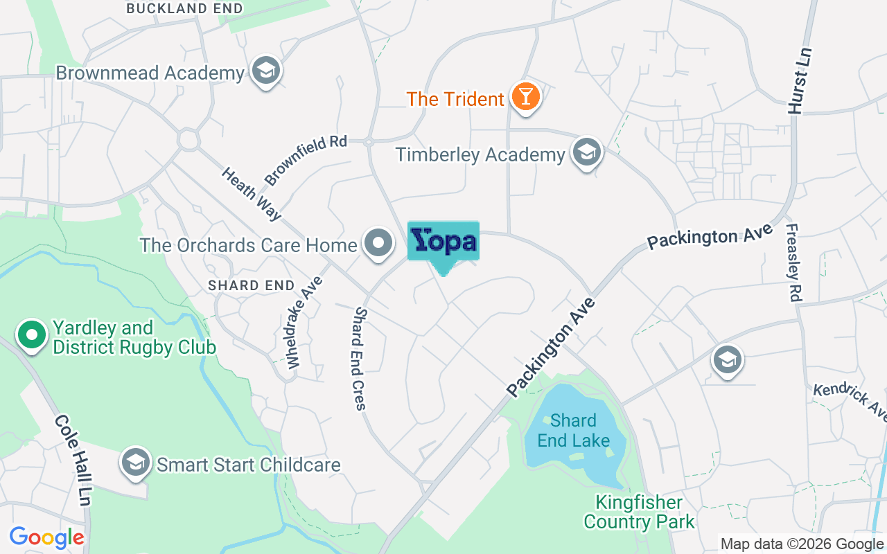 Map showing the location of B34 7BB