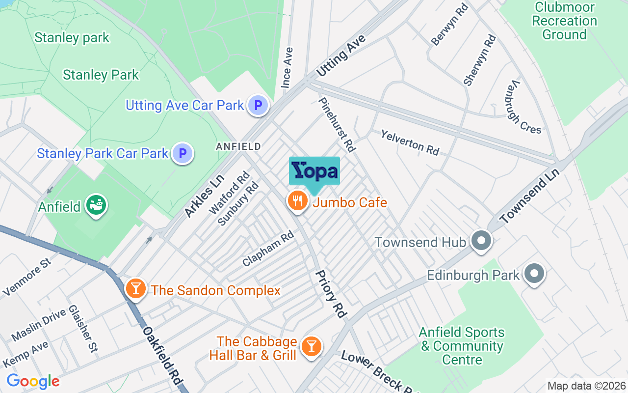 Map showing the location of L4 2TB