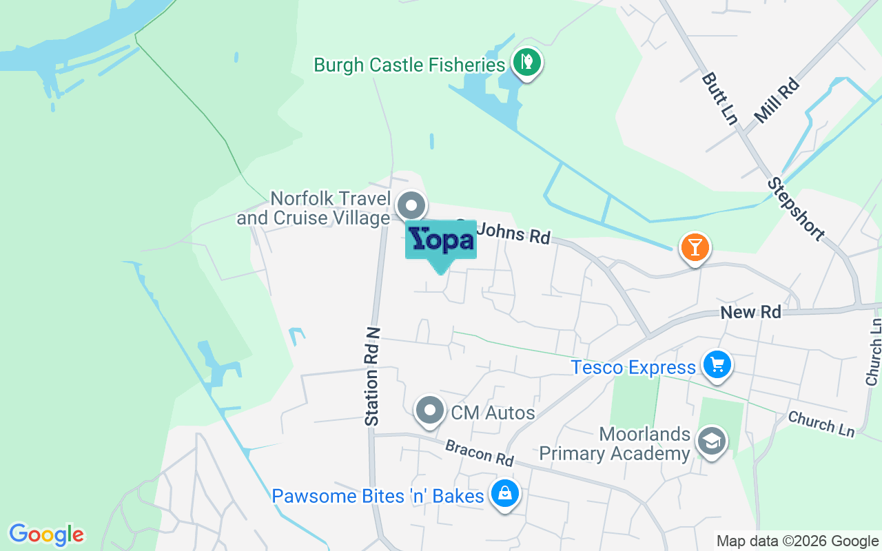 Map showing the location of NR31 9NT