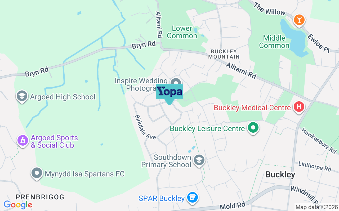 Map showing the location of CH7 2QR