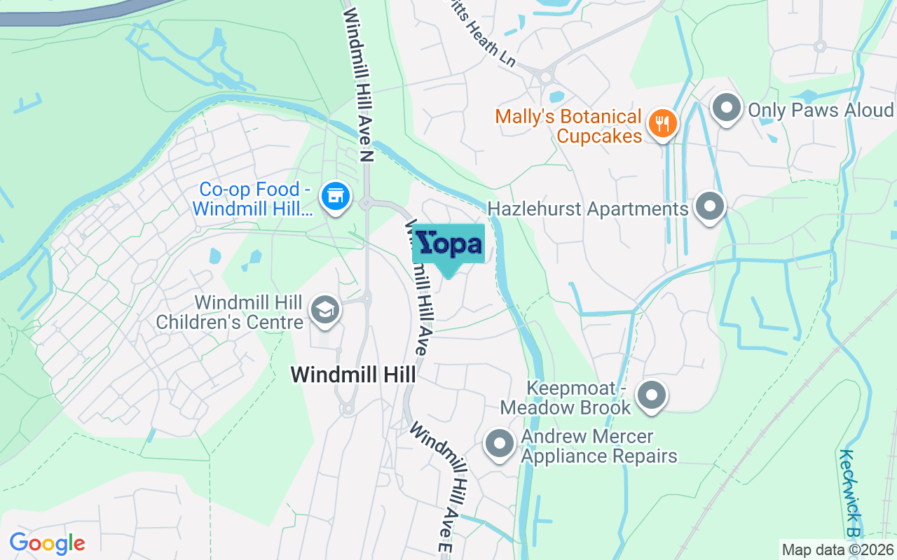 Map showing the location of WA7 6NQ