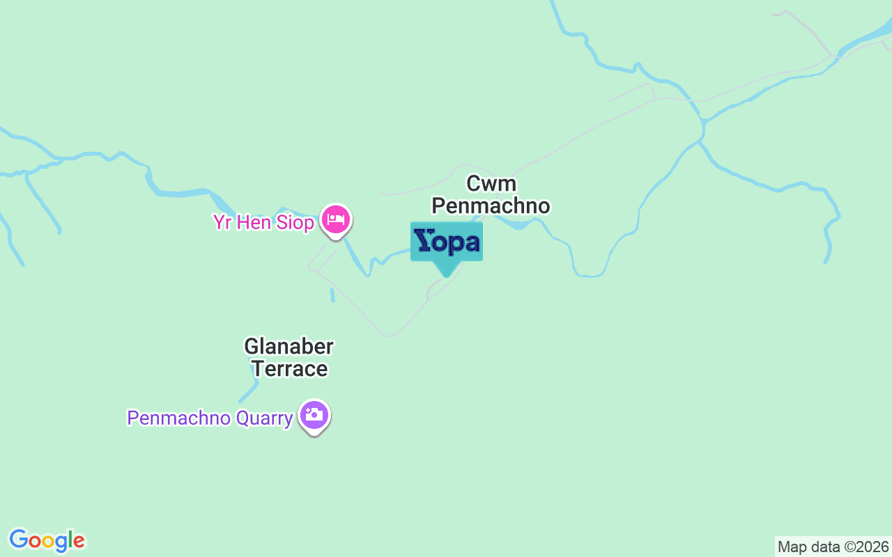 Map showing the location of LL24 0RS