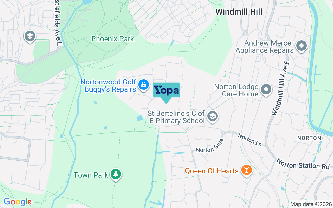 Map showing the location of WA7 6UF