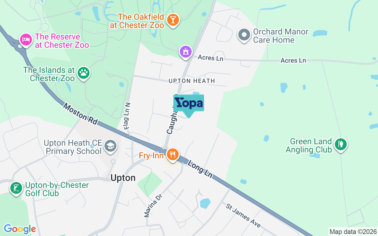 Map showing the location of CH2 1JT