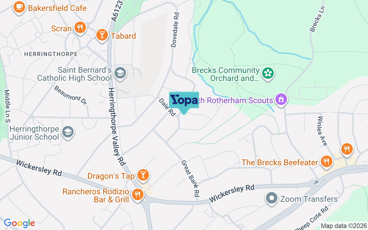 Map showing the location of S65 3DB
