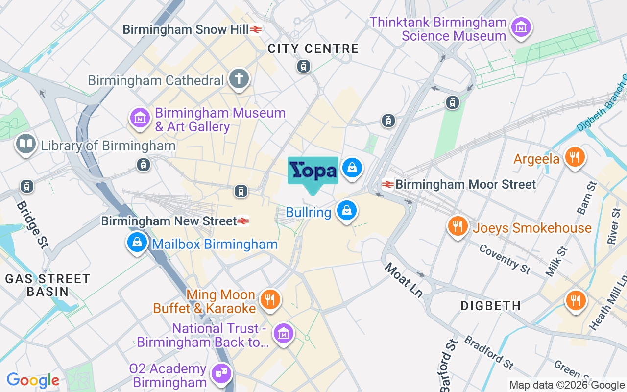 Map showing the location of B2 4PG