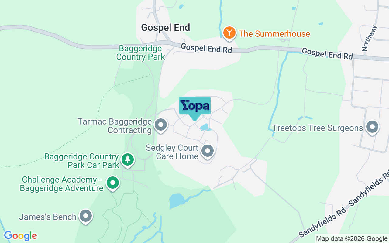 Map showing the location of DY3 4BQ
