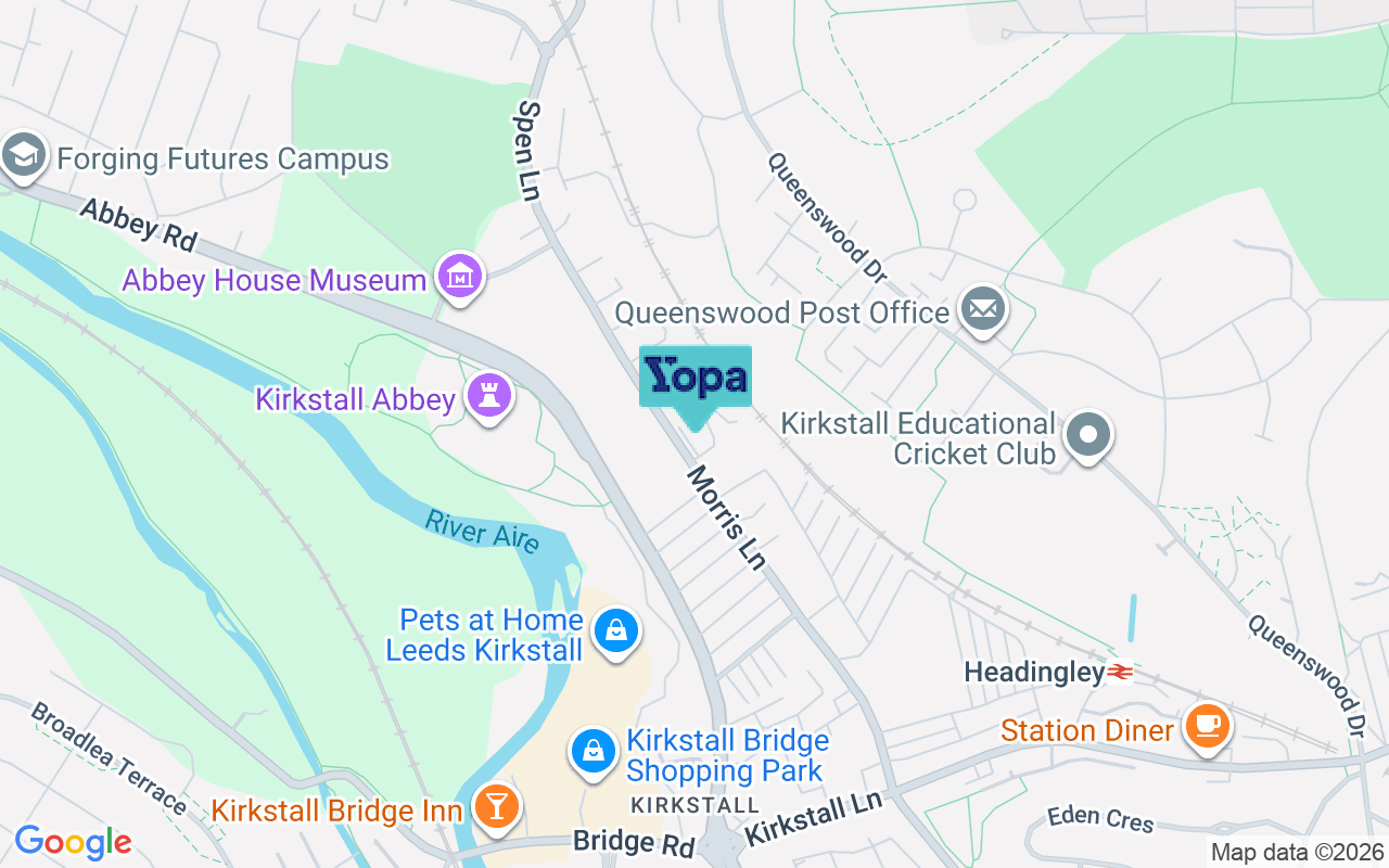 Map showing the location of LS5 3DE