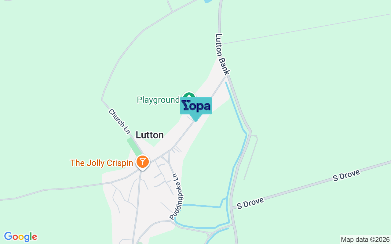 Map showing the location of PE12 9HP