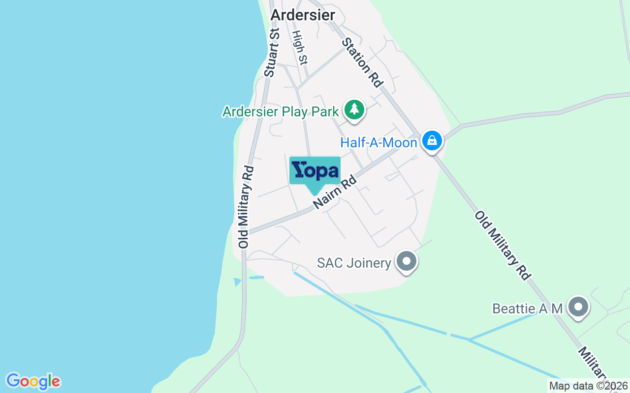 Map showing the location of IV2 7SE