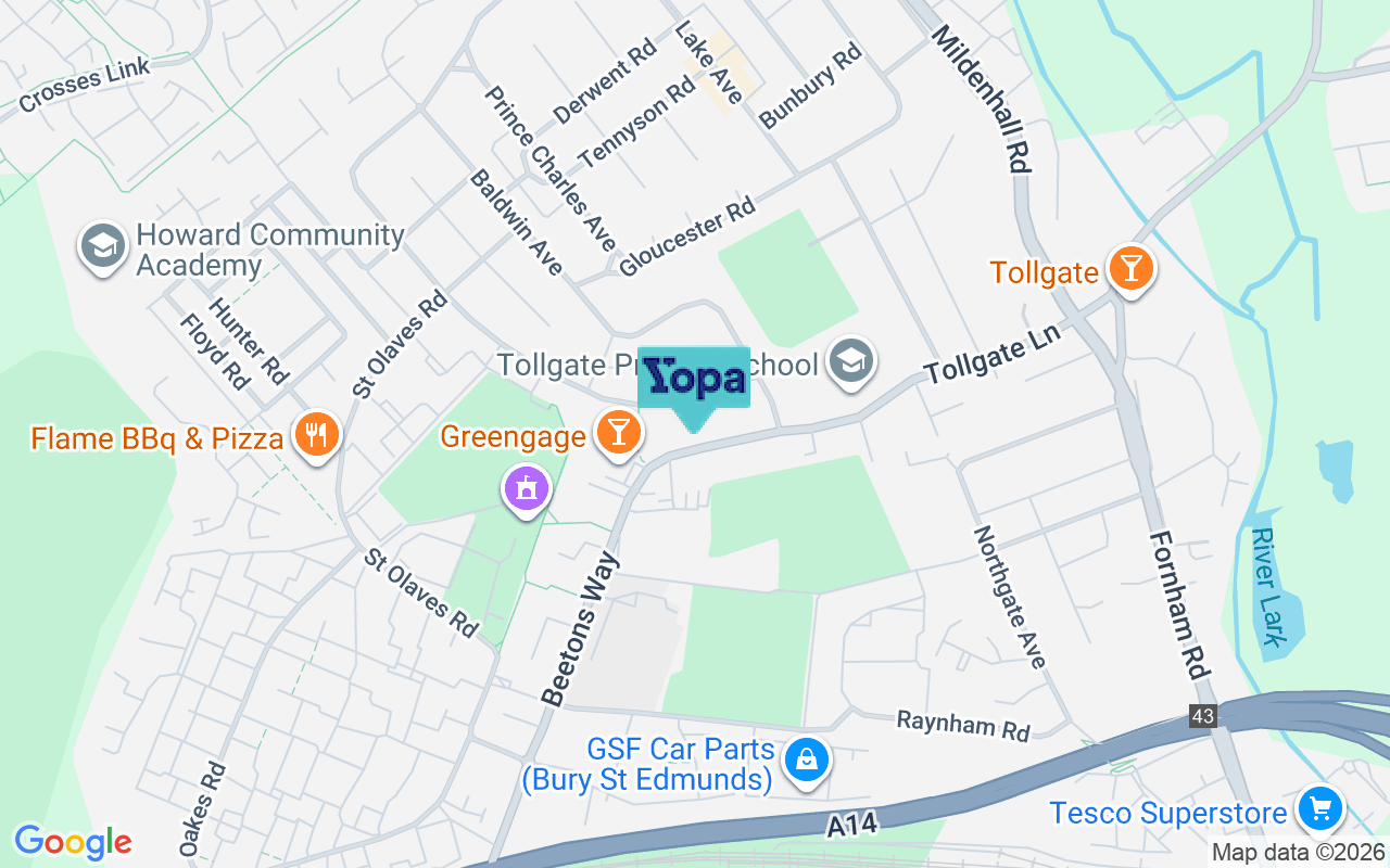 Map showing the location of IP32 6DE
