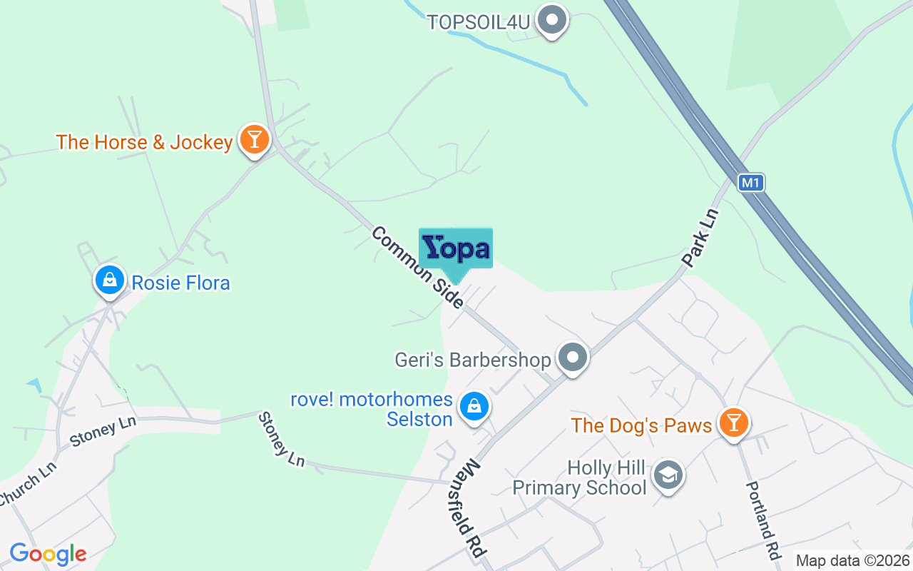 Map showing the location of NG16 6FJ