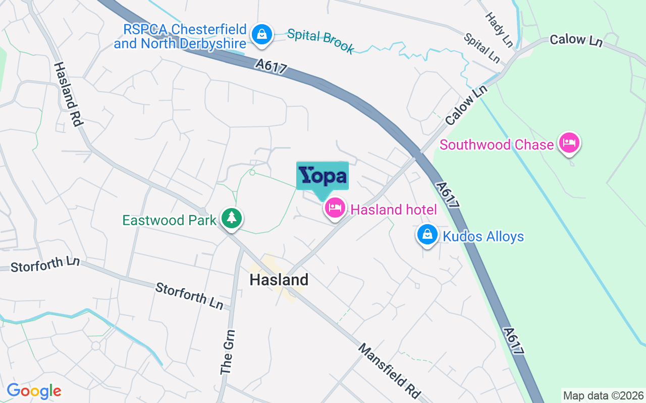 Map showing the location of S41 0AR