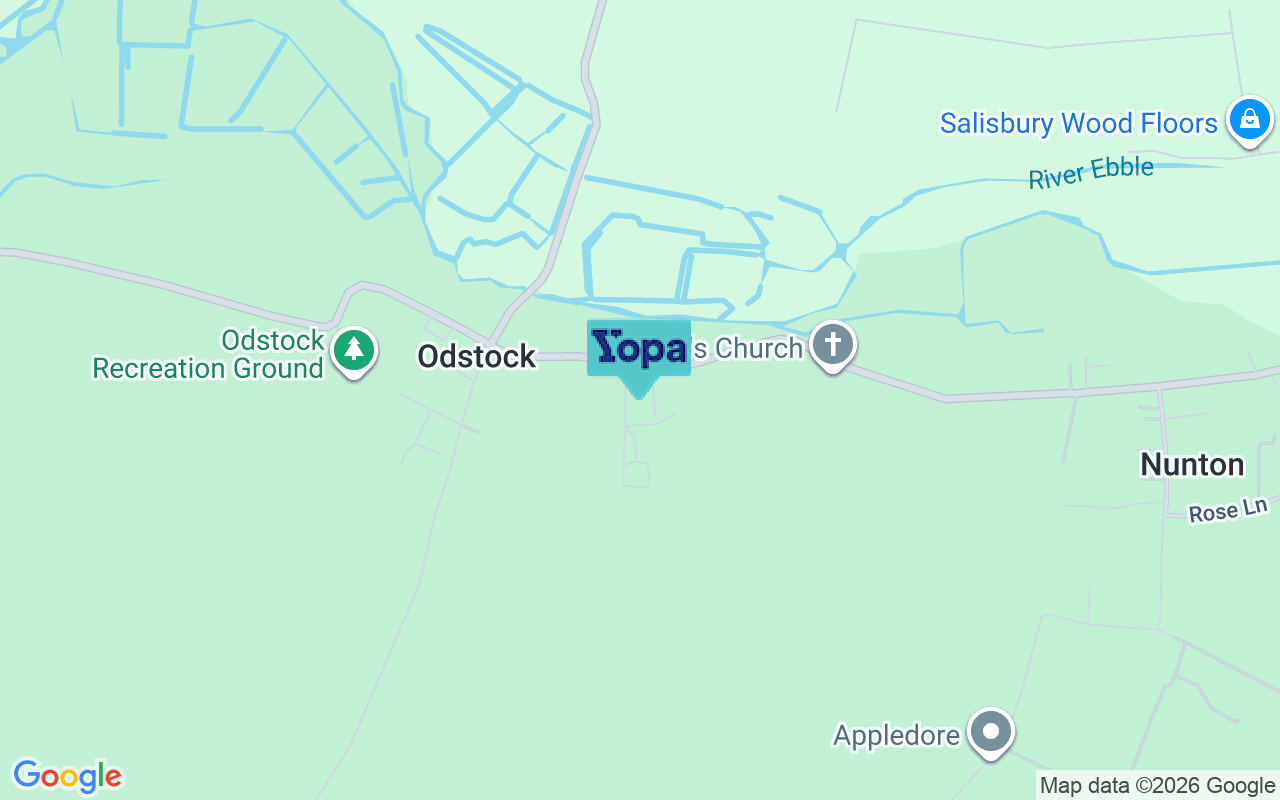 Map showing the location of SP5 4JA
