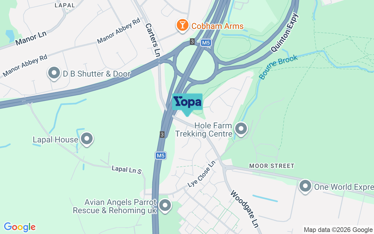 Map showing the location of B62 0EP