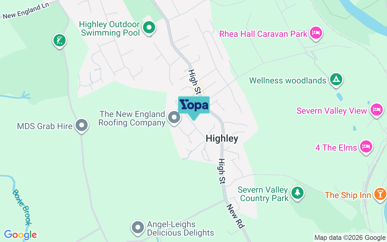 Map showing the location of WV16 6NA