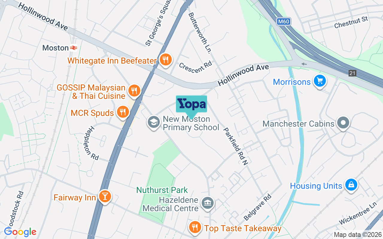 Map showing the location of M40 3RU