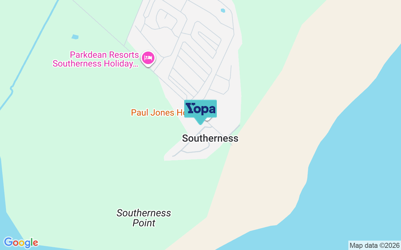 Map showing the location of DG2 8AZ