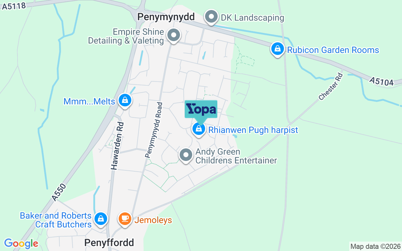 Map showing the location of CH4 0NG